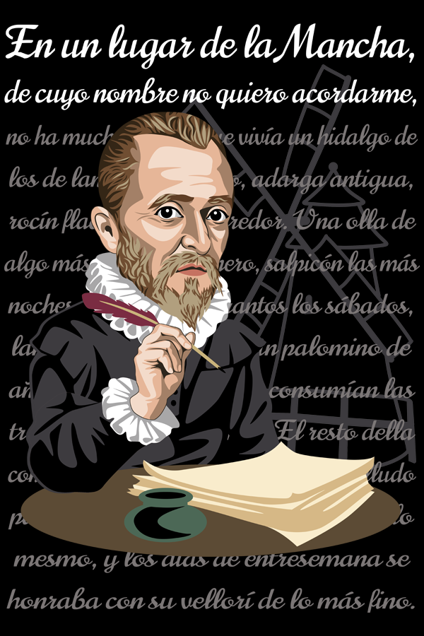 Ilustracion Cervantes