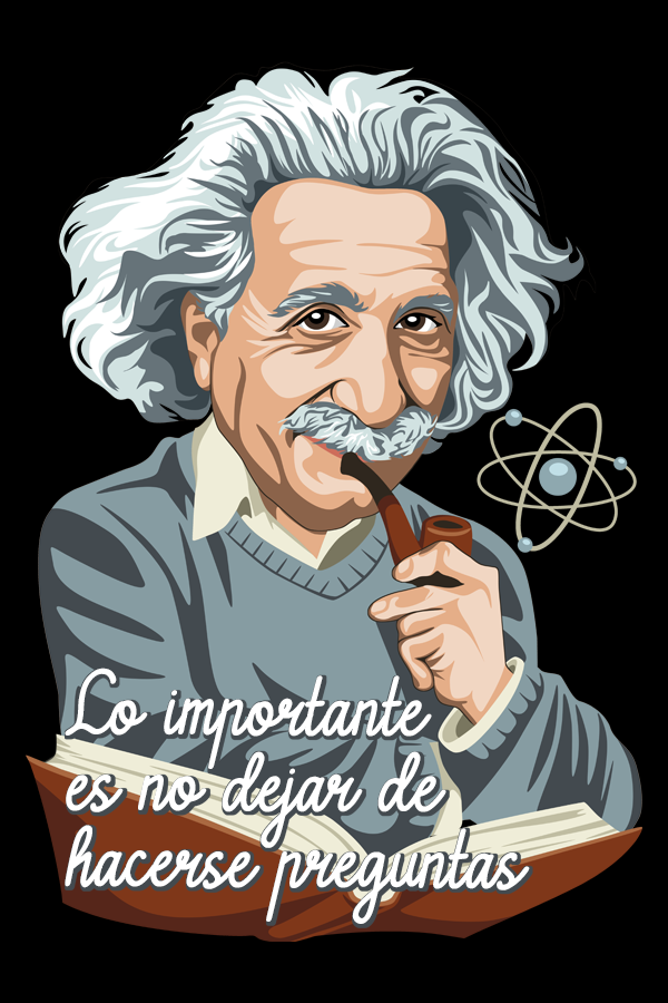 Ilustracion Einstein