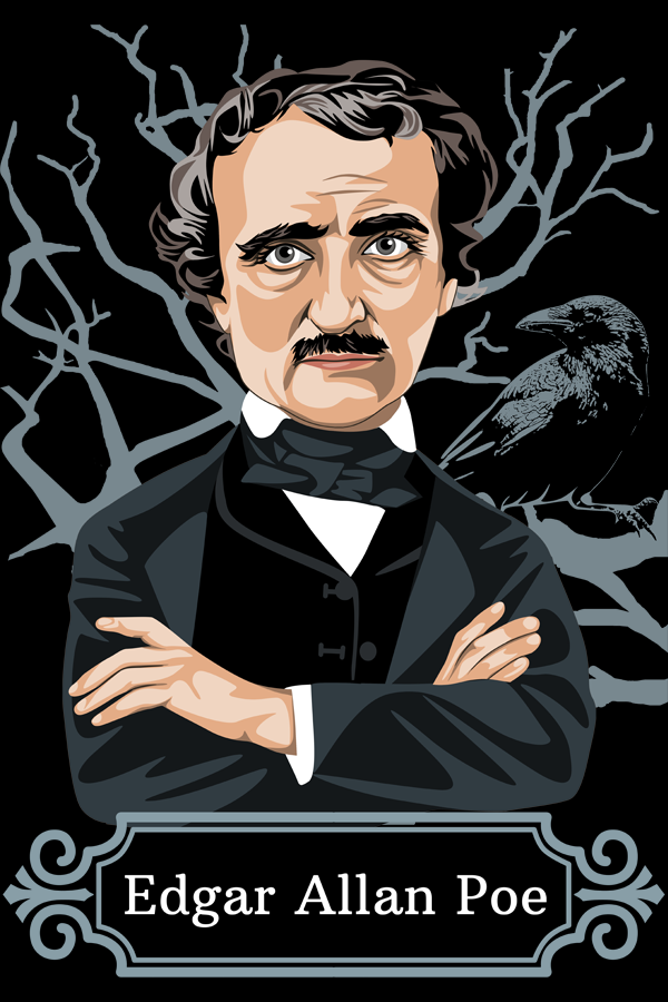 Ilustracion Edgar Allan Poe